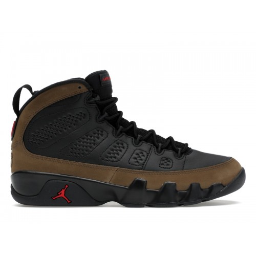 Кроссы Jordan 9 Retro Olive (2024) - мужская сетка размеров