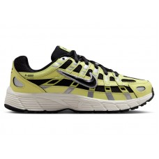 Подростковые кроссовки Nike P-6000 Light Lemon Twist Metallic Silver Sail Black (GS)