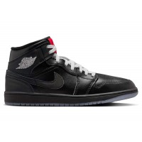 Кроссовки Jordan 1 Mid SE Black Metallic Reimagined