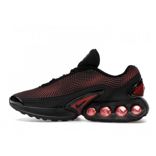 Nike Air Max DN Essential Black Bright Crimson - мужская сетка размеров