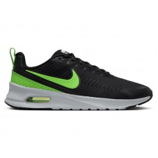 Кроссовки Nike Air Max Nuaxis Black Anthracite Wolf Grey Green Strike