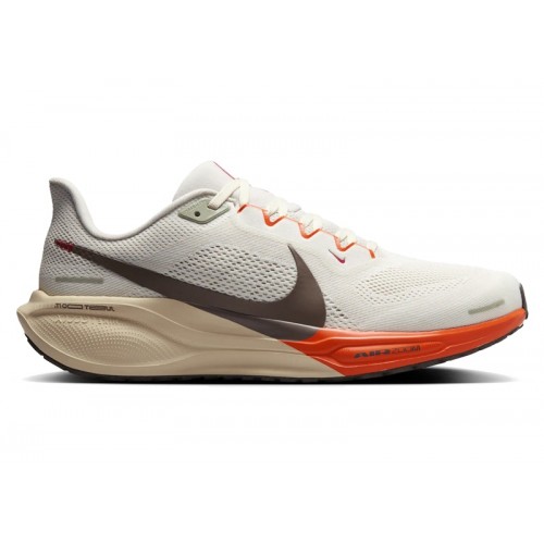 Кроссы Nike Air Zoom Pegasus 41 Sail Light Khaki Safety Orange - мужская сетка размеров
