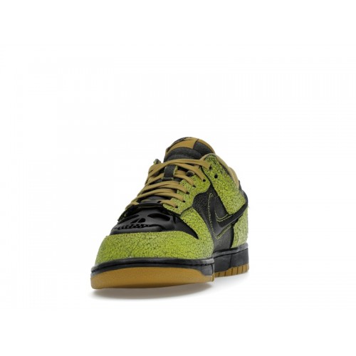 Кроссы Nike Dunk Low Retro QS Halloween Skull - мужская сетка размеров