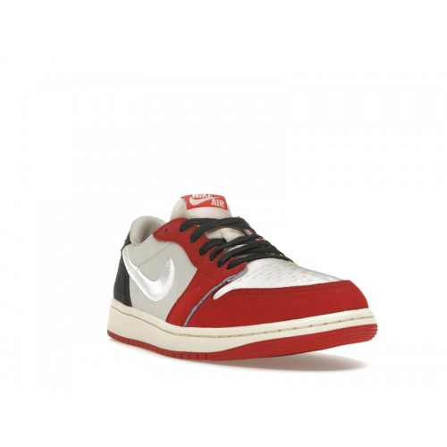 Trophy Room x Air Jordan 1 Retro Low OG SP Rookie Card - Home - мужская сетка размеров