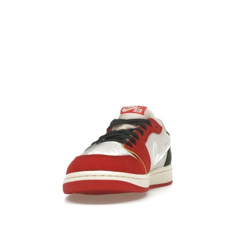 Trophy Room x Air Jordan 1 Retro Low OG SP Rookie Card - Home - мужская сетка размеров