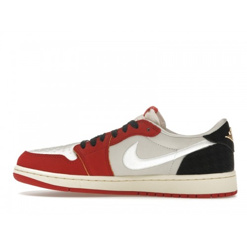 Trophy Room x Air Jordan 1 Retro Low OG SP Rookie Card - Home - мужская сетка размеров