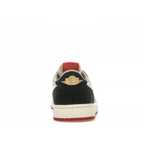 Trophy Room x Air Jordan 1 Retro Low OG SP Rookie Card - Home - мужская сетка размеров