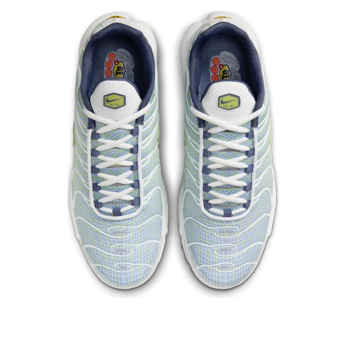 Nike Air Max Plus Pebble Grey Lime - мужская сетка размеров Nike Air Max Plus Pebble Grey Lime - мужская сетка размеров