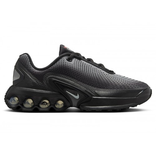 Nike Air Max DN GS Black Light Smoke Grey - подростковая сетка размеров