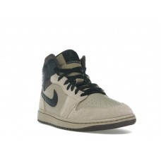 Jordan 1 Mid Khaki Baroque Brown