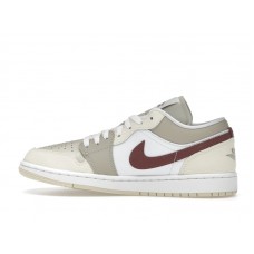 Женские Jordan 1 Low SE Desert Khaki Red Sepia (W)