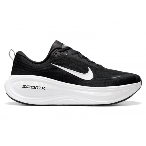 Кроссы Nike Vomero Plus Black White - мужская сетка размеров