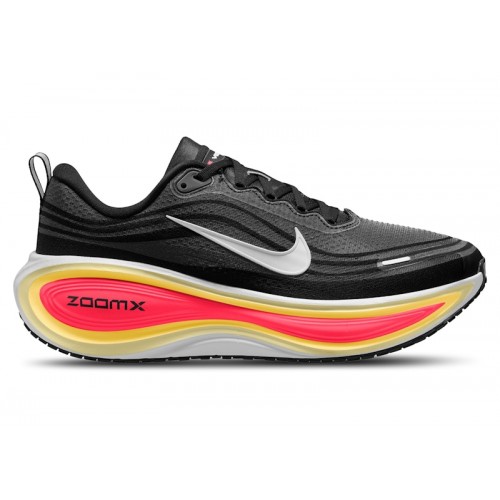 Nike Vomero Plus Black Bright Crimson White - мужская сетка размеров