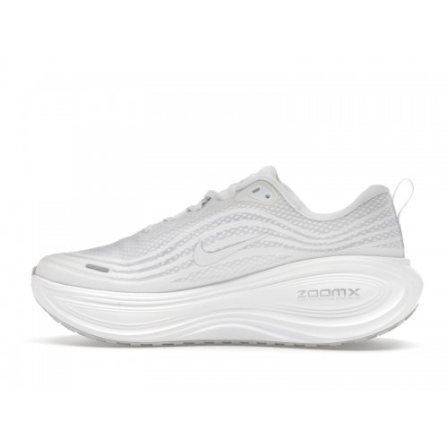 Nike Vomero Plus White Metallic Silver - мужская сетка размеров