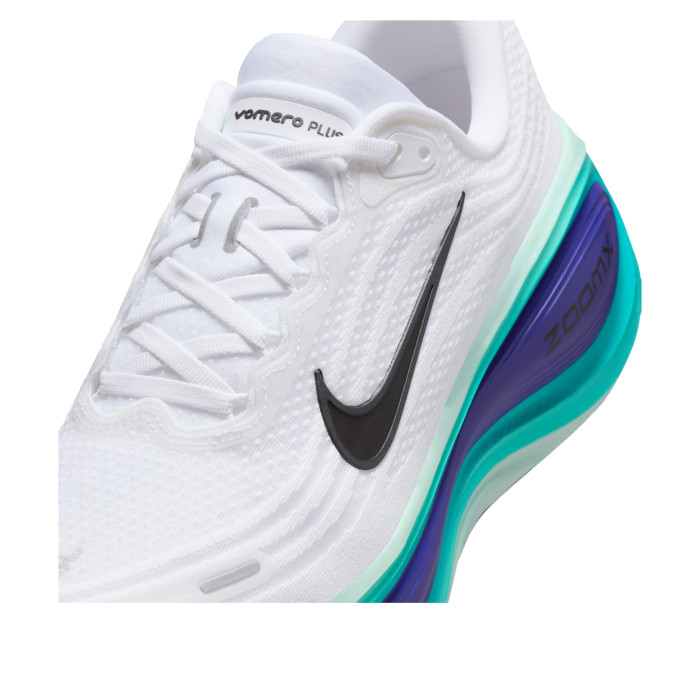 Nike Vomero Plus White Bright Concord Hyper Turquoise - мужская сетка размеров Nike Vomero Plus White Bright Concord Hyper Turquoise - мужская сетка размеров