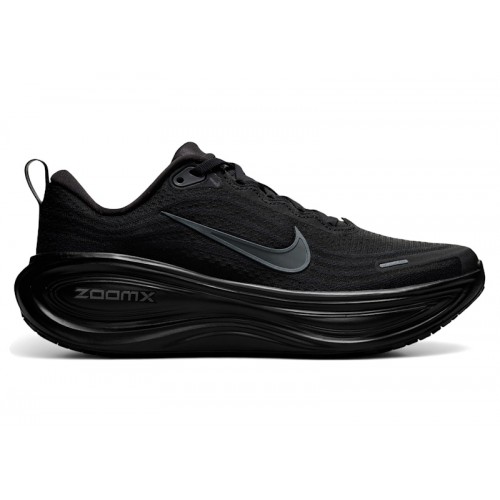 Кроссы Nike Vomero Plus Black Metallic Dark Grey (W) - женская сетка размеров