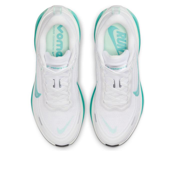 Nike Wmns Vomero Plus White Bleached Turquoise - женская сетка размеров Nike Wmns Vomero Plus White Bleached Turquoise - женская сетка размеров