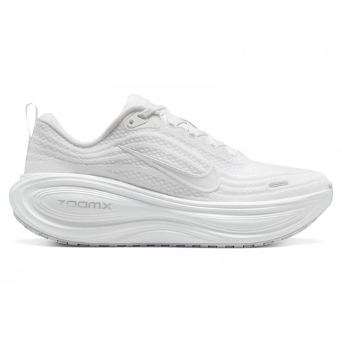 Кроссы Nike Vomero Plus Triple White (W) - женская сетка размеров