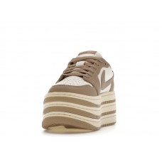 Женские Jordan 1 Low Triple Stack Khaki Sail (W)