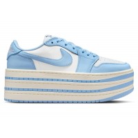 Женские Jordan 1 Low Triple Stack Psychic Blue White (W)