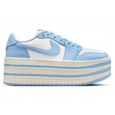 Женские Jordan 1 Low Triple Stack Psychic Blue White (W)