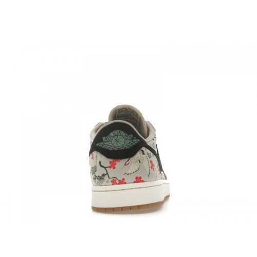 Кроссы Jordan 1 Retro Low OG Rui Hachimura Oatmeal - мужская сетка размеров