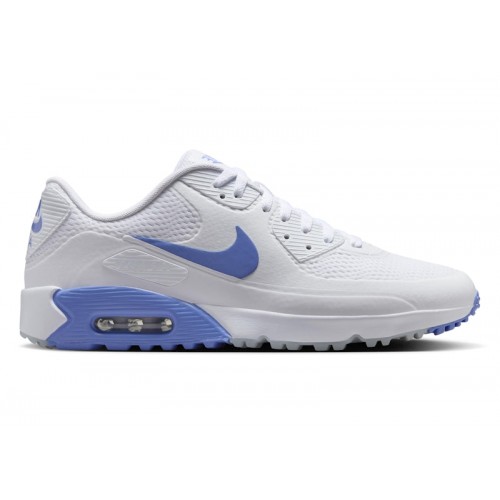 Кроссы Nike Air Max 90 Golf White Royal Pulse - мужская сетка размеров