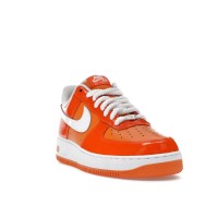 Nike Air Force 1 Low 07 Orange White Patent