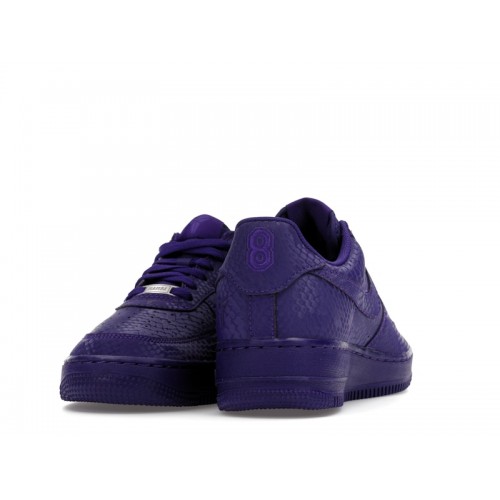 Kobe Bryant x Nike Air Force 1 Low Court Purple - мужская сетка размеров