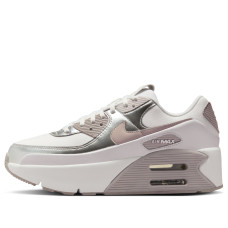 Женские Nike Air Max 90 LV8 Summit White Vast Grey Metallic Platinum College Grey (W)