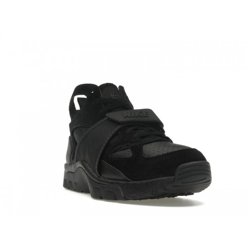 Кроссы Nike Air Trainer Huarache Triple Black - мужская сетка размеров