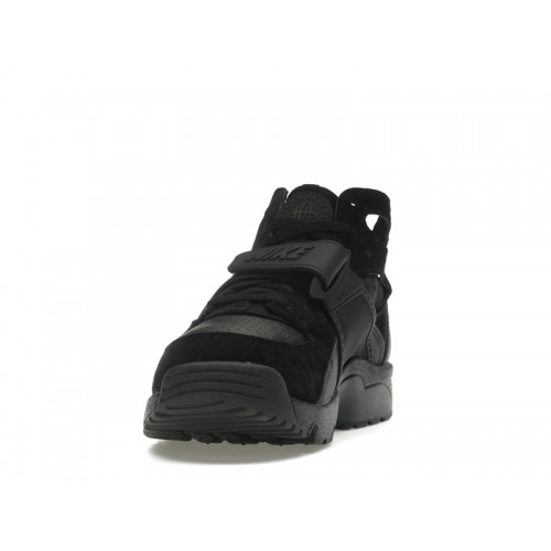 Кроссы Nike Air Trainer Huarache Triple Black - мужская сетка размеров