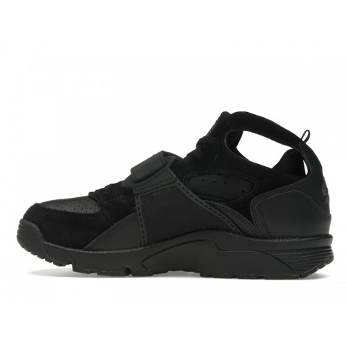 Кроссы Nike Air Trainer Huarache Triple Black - мужская сетка размеров