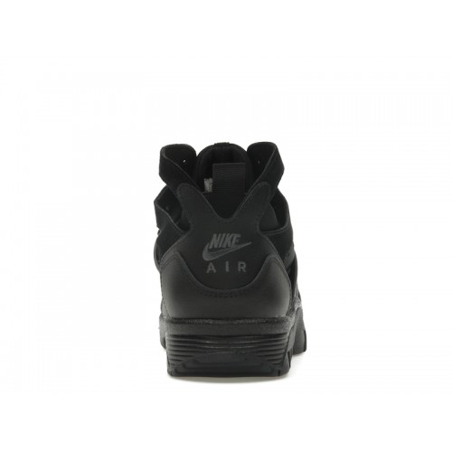 Кроссы Nike Air Trainer Huarache Triple Black - мужская сетка размеров