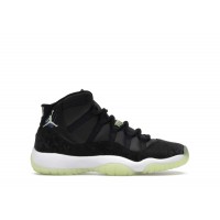 Подростковые Jordan 11 Retro Black Barely Volt (GS)