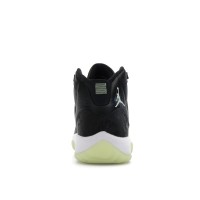 Подростковые Jordan 11 Retro Black Barely Volt (GS)