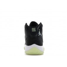 Подростковые Jordan 11 Retro Black Barely Volt (GS)