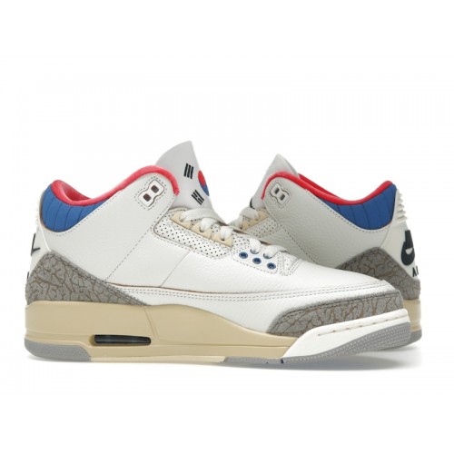Кроссы Jordan 3 Retro Seoul 2.0 - мужская сетка размеров