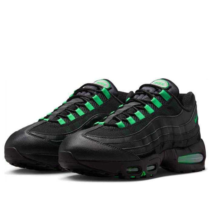 Nike Air Max 95 OG Black Green Shock - мужская сетка размеров Nike Air Max 95 OG Black Green Shock - мужская сетка размеров