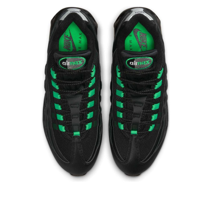 Nike Air Max 95 OG Black Green Shock - мужская сетка размеров Nike Air Max 95 OG Black Green Shock - мужская сетка размеров