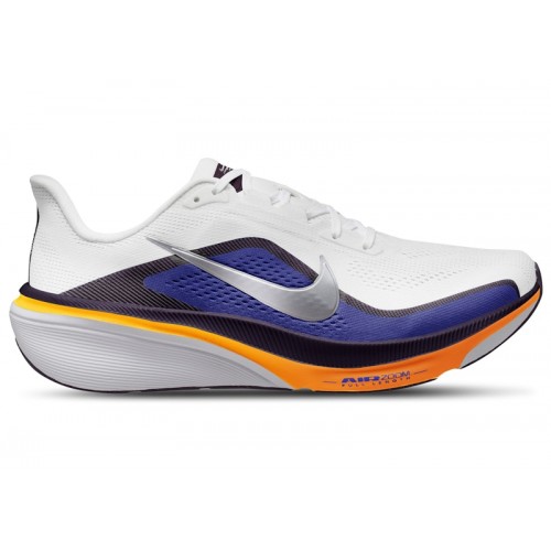 Nike Pegasus 42 White Lapis Total Orange Metallic Silver - мужская сетка размеров