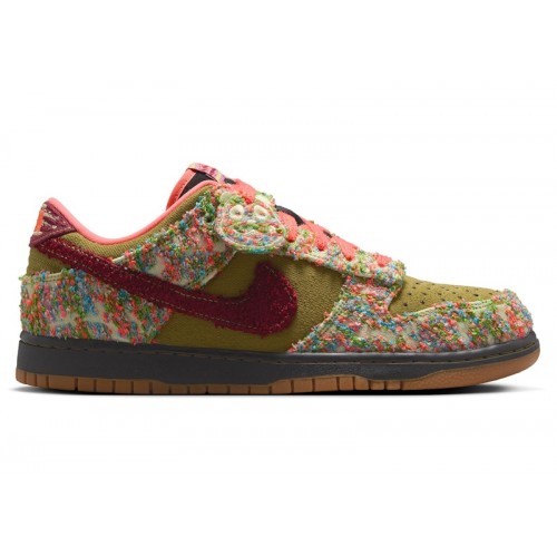 Кроссы Nike Dunk Low Panda-Monium Green Curry Multi-Color - мужская сетка размеров