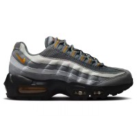 Подростковые Nike Air Max 95 Grey Orange Black (GS)
