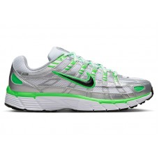 Кроссовки Nike P-6000 SE Metallic Silver White Green Strike