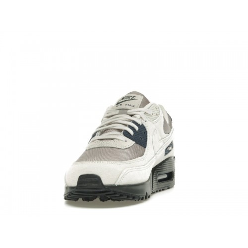 Кроссы Nike Air Max 90 Light Orewood Brown Black - мужская сетка размеров
