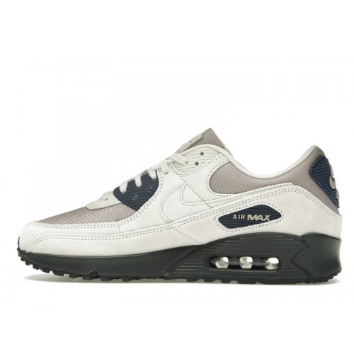 Кроссы Nike Air Max 90 Light Orewood Brown Black - мужская сетка размеров