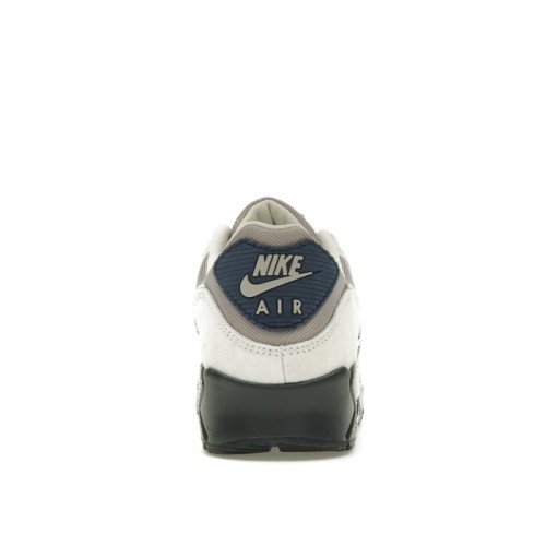 Кроссы Nike Air Max 90 Light Orewood Brown Black - мужская сетка размеров