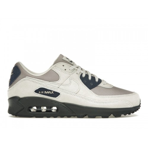 Кроссы Nike Air Max 90 Light Orewood Brown Black - мужская сетка размеров