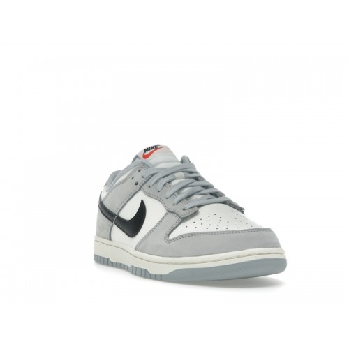 Nike Dunk Low Sail Wolf Grey - мужская сетка размеров