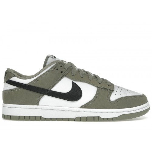 Nike Dunk Low Light Army White - мужская сетка размеров